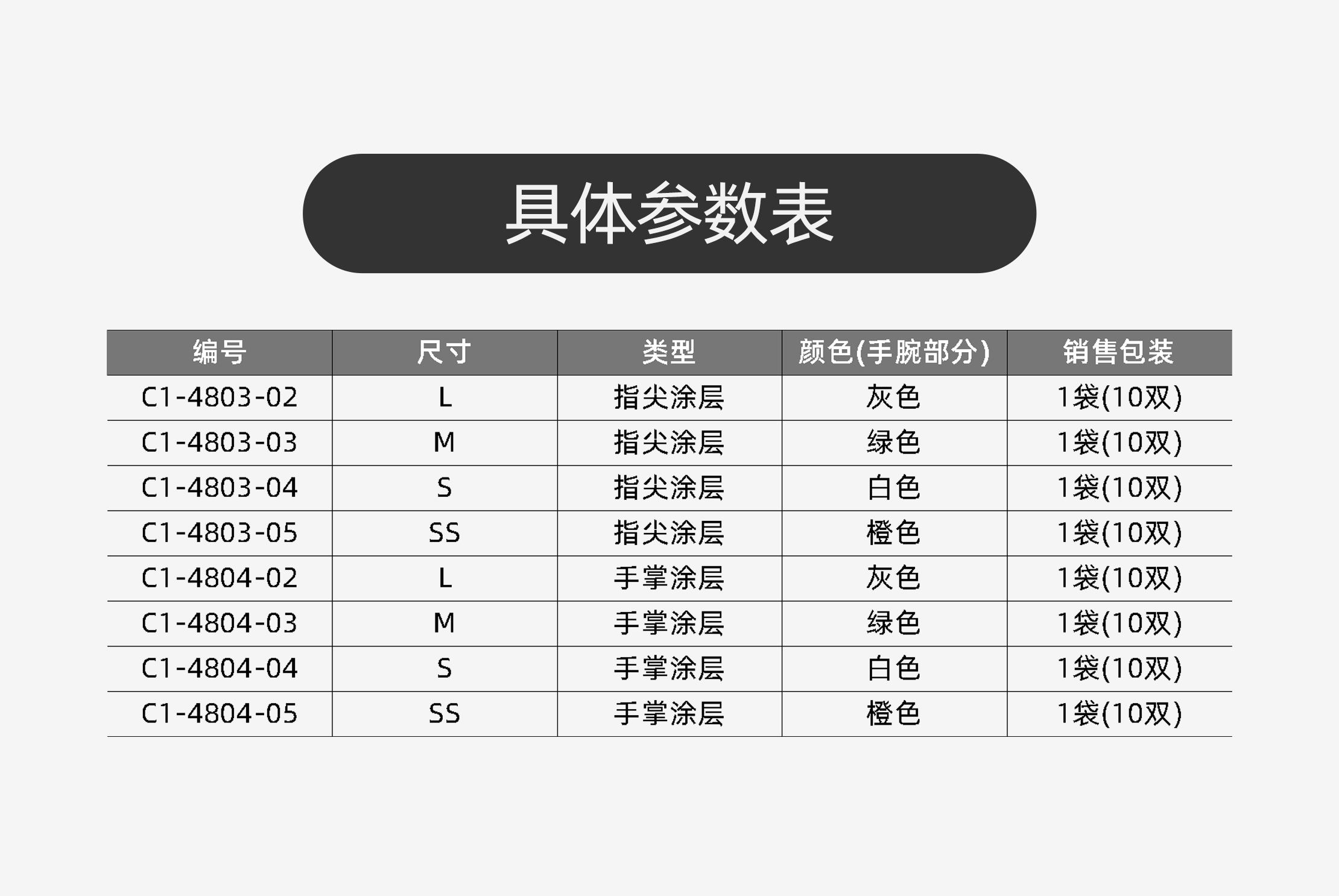 PU涂层手套
